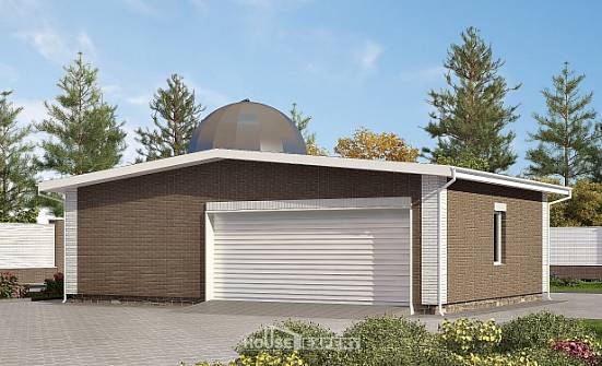 075-001-П Проект гаража из кирпича Кондопога | Проекты домов от House Expert