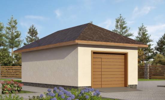 040-001-П Проект гаража из газобетона Костомукша | Проекты домов от House Expert