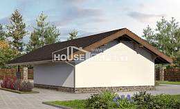 060-005-Л Проект гаража из кирпича Кондопога, House Expert