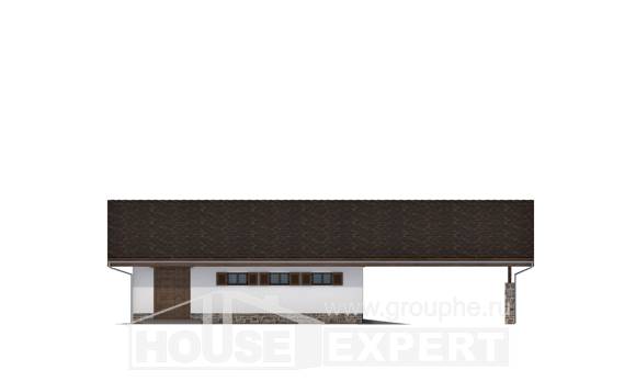 060-005-Л Проект гаража из кирпича Костомукша, House Expert