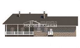 195-001-П Проект одноэтажного дома, современный дом из кирпича Суоярви, House Expert