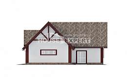 145-002-Л Проект гаража из арболита Лахденпохья, House Expert